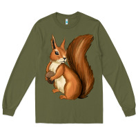 Army Green siqurell Long Sleeve Tee - texasbilliewilder