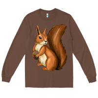 Chestnut siqurell Long Sleeve Tee - texasbilliewilder