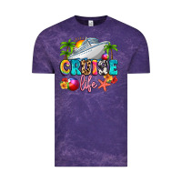 Cloud Purple cruise life Vintage Tee - Artiststas