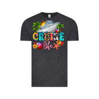 Vintage Black cruise life Vintage Tee - Artiststas