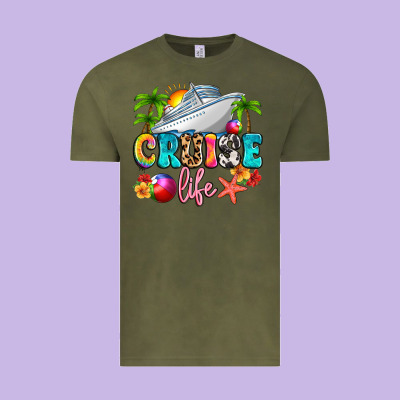 Cruise Life Vintage Tee Designed By Artiststas