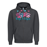 Smoke xoxo hugs and kisses paws olivia Zipper Hoodie - OliviaCreatesArt
