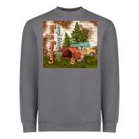 Storm camping is my happy place Heavyweight Sweatshirt - TumblerDesignByShophia