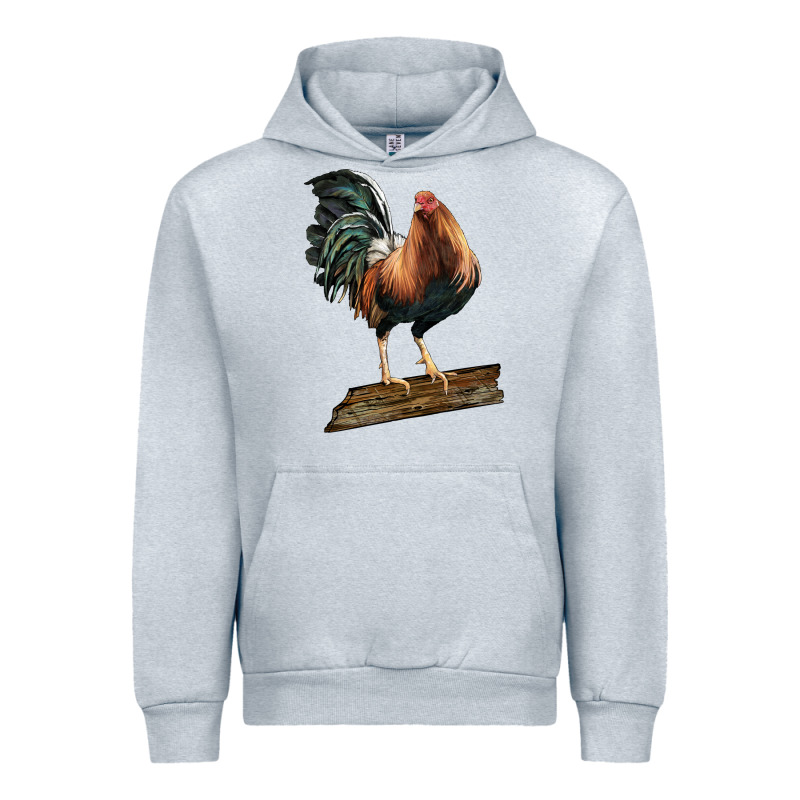 American Game Rooster Standing Urban Hoodie by LillyAllenDesigns | Teevron