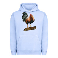 Pigment Grape Ice american game rooster standing Urban Hoodie - LillyAllenDesigns