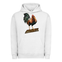 Pigment Lunar Rock american game rooster standing Urban Hoodie - LillyAllenDesigns