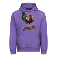 Tulip american game rooster standing Urban Hoodie - LillyAllenDesigns
