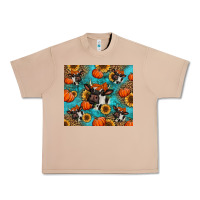 Burro autumn pumpkins holstein cow Urban Heavy Tee - Jasminsmagicworld