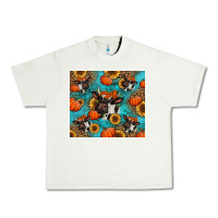Pistachio autumn pumpkins holstein cow Urban Heavy Tee - Jasminsmagicworld