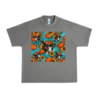 Tornado autumn pumpkins holstein cow Urban Heavy Tee - Jasminsmagicworld