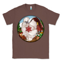 Chestnut silkie chicken christmas Classic Tee - LillyAllenDesigns