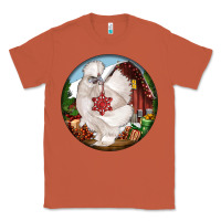 Copper silkie chicken christmas Classic Tee - LillyAllenDesigns