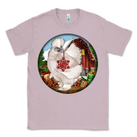 Lilac silkie chicken christmas Classic Tee - LillyAllenDesigns