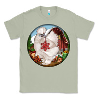 Matcha silkie chicken christmas Classic Tee - LillyAllenDesigns