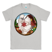 Moon Dust silkie chicken christmas Classic Tee - LillyAllenDesigns