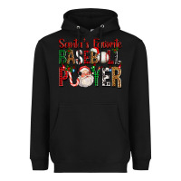 Black santa's favorite baseball player for christmas Heavyweight Hoodie - FaDigitalArtStudio
