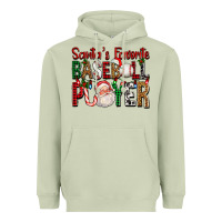 Matcha santa's favorite baseball player for christmas Heavyweight Hoodie - FaDigitalArtStudio