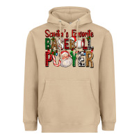Mushroom santa's favorite baseball player for christmas Heavyweight Hoodie - FaDigitalArtStudio