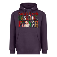 Plum santa's favorite baseball player for christmas Heavyweight Hoodie - FaDigitalArtStudio