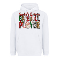 Santa's Favorite Baseball Player For Christmas Heavyweight Hoodie | Teevron
