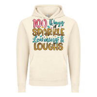 Vintage Artic 100 days of sparkle learning and loughs Vintage Hoodie - Artiststas