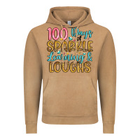 Vintage Camel 100 days of sparkle learning and loughs Vintage Hoodie - Artiststas