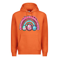 Carrot Easter eggs rainbow Premium Hoodie - OliviaCreatesArt