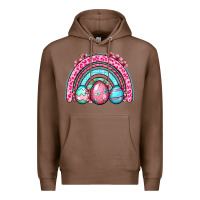 Chestnut Easter eggs rainbow Premium Hoodie - OliviaCreatesArt