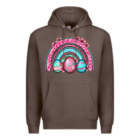 Coffee Easter eggs rainbow Premium Hoodie - OliviaCreatesArt