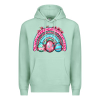 Seafoam Easter eggs rainbow Premium Hoodie - OliviaCreatesArt