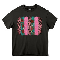 Asphalt valentine's leopard brushstroke Heavy Core Tee - AdoDesignShop