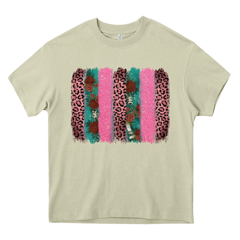 Valentine's Leopard Brushstroke Heavy Core Tee by AdoDesignShop | Teevron