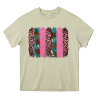 Mossy valentine's leopard brushstroke Heavy Core Tee - AdoDesignShop