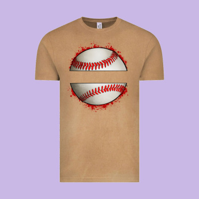 Personalized Baseball Vintage Tee Designed By Artiststas