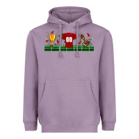 Lavender trophy cup american football uniform libbey glass Heavyweight Hoodie - BundleAndBundleShop