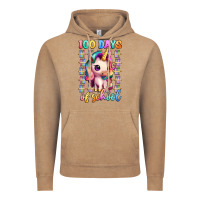 Vintage Coffee 100 days of school unicorn Vintage Hoodie - Artiststas