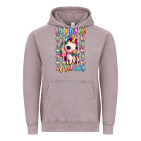 Vintage Zinc 100 days of school unicorn Vintage Hoodie - Artiststas