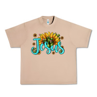 Burro jesus sunflower Urban Heavy Tee - JahusDesignShop