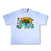 Grape Ice jesus sunflower Urban Heavy Tee - JahusDesignShop