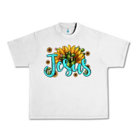 Lunar Rock jesus sunflower Urban Heavy Tee - JahusDesignShop