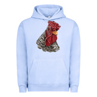 Pigment Grape Ice dominique rooster head Urban Hoodie - LillyAllenDesigns