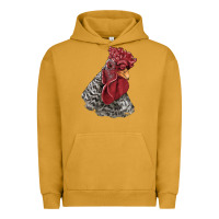 Pigment Peanut Butter dominique rooster head Urban Hoodie - LillyAllenDesigns