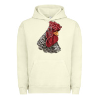 Pigment Pistachio dominique rooster head Urban Hoodie - LillyAllenDesigns