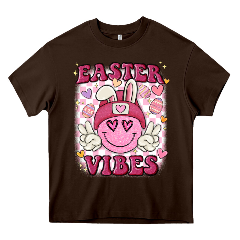 Easter Vibes Heavy Core Tee by MaliasSmallBusiness | Teevron