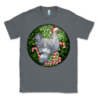 Charcoal Heather brahma chicken christmas Classic Tee - LillyAllenDesigns