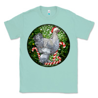 Seafoam brahma chicken christmas Classic Tee - LillyAllenDesigns