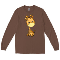 Chestnut giraffe Long Sleeve Tee - texasbilliewilder