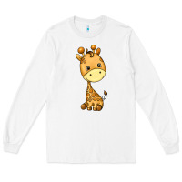 White giraffe Long Sleeve Tee - texasbilliewilder