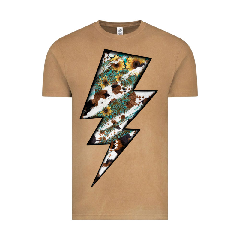 Lightning Bolt Vintage Tee by JahusDesignShop | Teevron