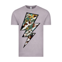 Vintage Zinc Lightning Bolt Vintage Tee - JahusDesignShop